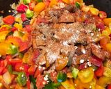 صورة لخطوة 4 من وصفة Chilli lime quesadilla او فاهيتا لحم