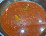 Une image de l'étape 2 de Calamars en sauce tomate.
