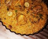 A picture of step 17 of Degi chicken biryani 🍗🥬🌶.