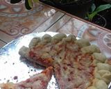 Foto langkah ke 7 dari resep Pizza teplon daging burger.