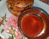 A picture of step 5 of Homemade Vegetable. Burger.
