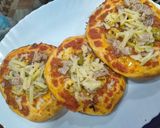 صورة لخطوة 7 من وصفة ميني بيتزا 🍕🤩