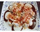 A picture of step 5 of Dahi wada.