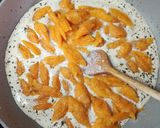 Sütőtökös gnocchi sajt mártásban baconnnel recept fázis 5 fotója