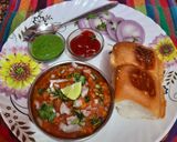 A picture of step 11 of Pav Bhaji.
