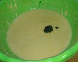 Foto langkah ke 2 dari resep Bolu kukus singkong pandan.