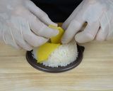 A picture of step 8 of Mango Sticky Rice Donuts.