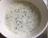 Une image de l'étape 5 de Sauce menthe concombre et citron.