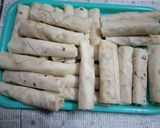 A picture of step 14 of Chicken Spring Roll.