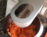 Foto del paso 2 de la receta: Chips de zanahoria saludables con freidora de aire caliente AirFryer