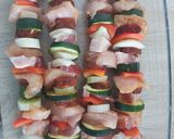 Csirke saslik recept fázis 3 fotója