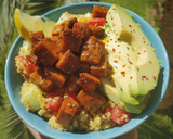 Foto del paso 5 de la receta: Tofu glaseado a la naranja