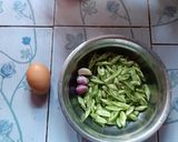 Foto langkah ke 1 dari resep Tumis Buncis (feat. Telor).