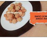 Foto langkah ke 4 dari resep Bakso Goreng Simpel, ga pake ribet (Bakso Ayam).