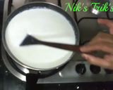 A picture of step 2 of Aam laccha kulfi #icecream #kulfi.
