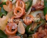 Foto langkah ke 4 dari resep Cumi asin cabe ijo.