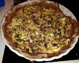 Une image de l'étape 3 de Tarte feuilletée salée.