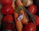 Foto del paso 1 de la receta: Sopa de tomates y hortalizas