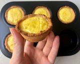 Hình bước làm 5 của món Egg tarts keto