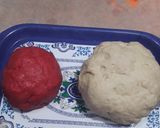Foto langkah ke 3 dari resep Kuping Gajah Kemerdekaan Merah Putih 🇲🇨 simple tanpa telur.
