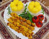 عکس مرحله 2 از دستور جوجه کباب با سیخ چوبی