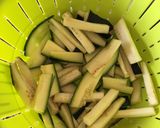 Foto del paso 2 de la receta Falsa patatas de calabacín y berenjena 🍆!