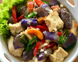 Foto langkah ke 4 dari resep Oseng Tahu Terong.