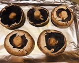A picture of step 2 of Baked Portobello Mushrooms.