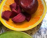 Une image de l'étape 2 de Smoothie betteraves 🍎en 🐞habits 🌻d’été 🥑🍹.