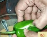 A picture of step 7 of Mirchi Vada.