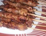 Foto langkah ke 10 dari resep Sate Ayam + Bumbu Kacang + Acar.