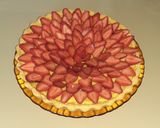 Foto del paso 4 de la receta: Tarta de crema pastelera y frutilla