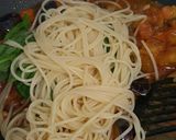 Foto langkah ke 4 dari resep Quickie pasta pesto terong.