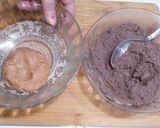 A picture of step 2 of Biscuit peda.