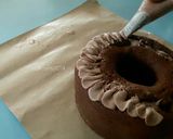 Foto langkah ke 12 dari resep Chocolate Chiffon Cake.