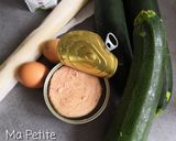 Une image de l'étape 1 de Quiche courgette/thon.
