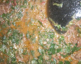 A picture of step 6 of Groundnut soup.