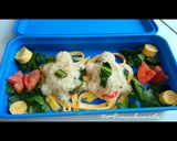 Foto langkah ke 3 dari resep 44. Nasgor Sayur Sarang Kura-Kura.