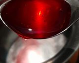 A picture of step 2 of Rose-syrup Sharabat.
