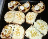 Sütőben sült tojáskrémes és kolbászos melegszendvics recept fázis 4 fotója