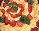 صورة لخطوة 4 من وصفة تارت الموز والفراولة بكريمة الموسلين 🎂🎂🎂🍌🍌🍌🍌🍌🍓🍓🍓🍓🍓