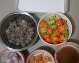 รูปขั้นตอนการทำที่ 1 ของ กุ้งหลน เปรี้ยวอมหวาน #กินผักรักสุขภาพ4