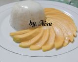 Foto langkah ke 6 dari resep Thai Sticky Rice with Mango / ketan mangga.