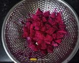 A picture of step 2 of Dragon Fruit Lemonade.