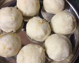 A picture of step 5 of Stuffed dry fruits paneer mawa laddu.