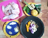 Foto langkah ke 1 dari resep Ayam Kari Kuning.
