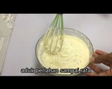 Foto langkah ke 2 dari resep Bolu susu 1 telur tanpa mixer.