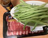 牛肉片烤四季豆/烤箱的食譜步驟1照片