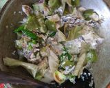 Foto langkah ke 4 dari resep Tunuman ikan (botok ikan asin).