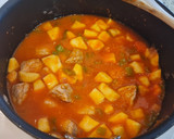 Foto del paso 4 de la receta: Ternera blanca guisada con calabacín